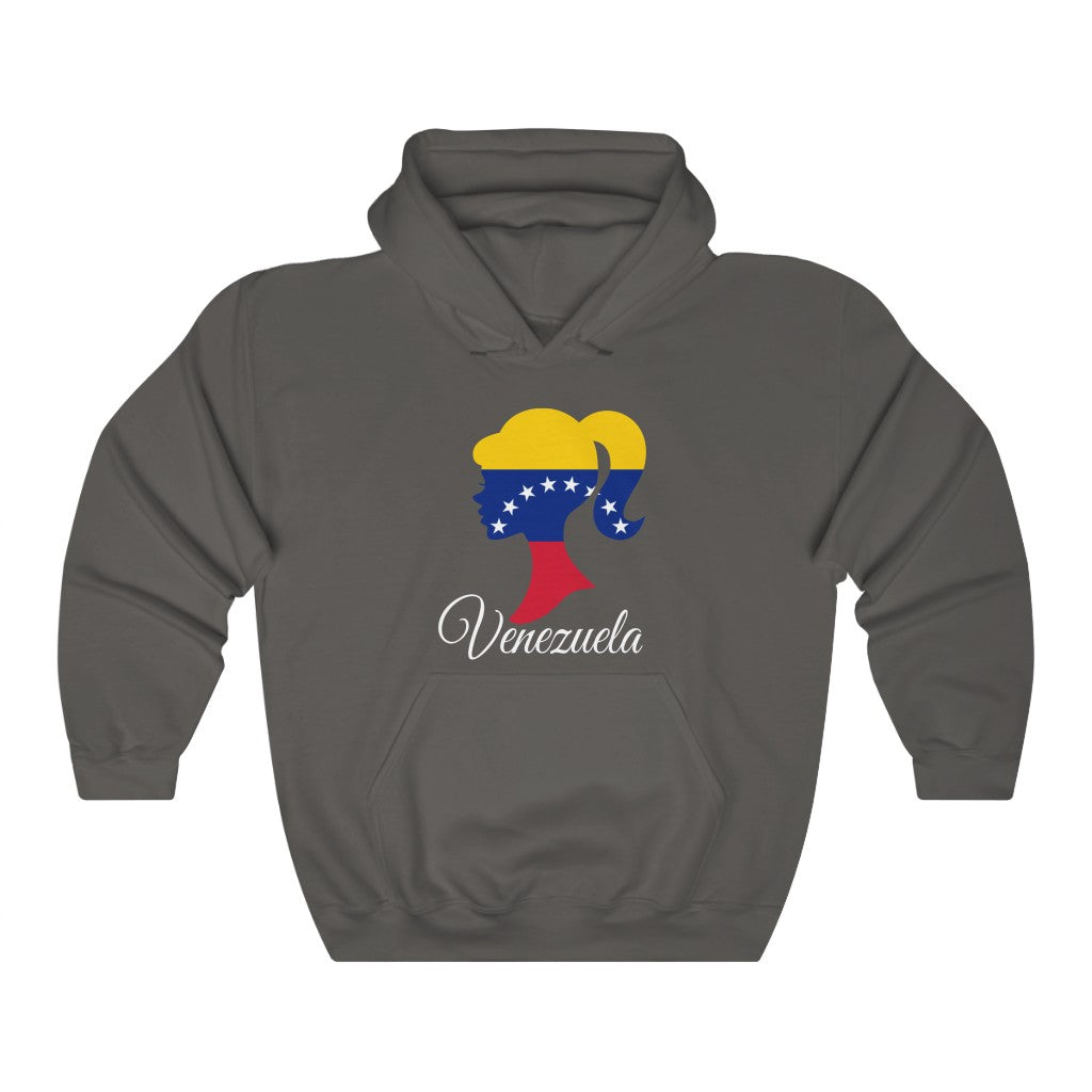 Venezuela Girl Flag Hoodie Sweatshirt 2 - Unisex