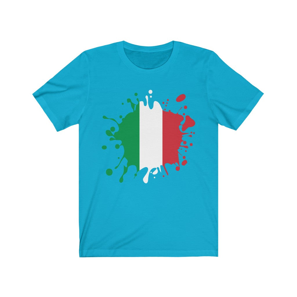 Italy Splat Flag Premium Tee - Unisex