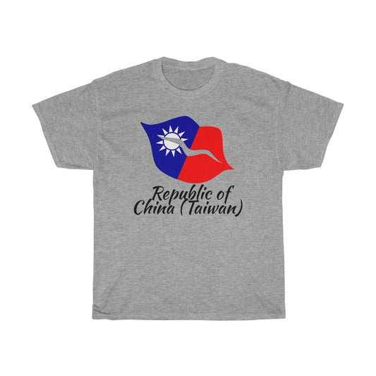 Republic of China - Taiwan Lips Flag Standard Tee 1 - Unisex