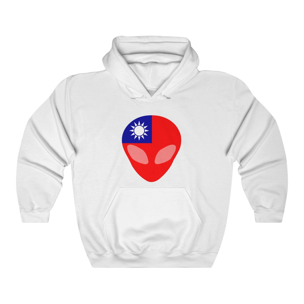 Republic of China (Taiwan) Alien Flag Hoodie Sweatshirt - Unisex