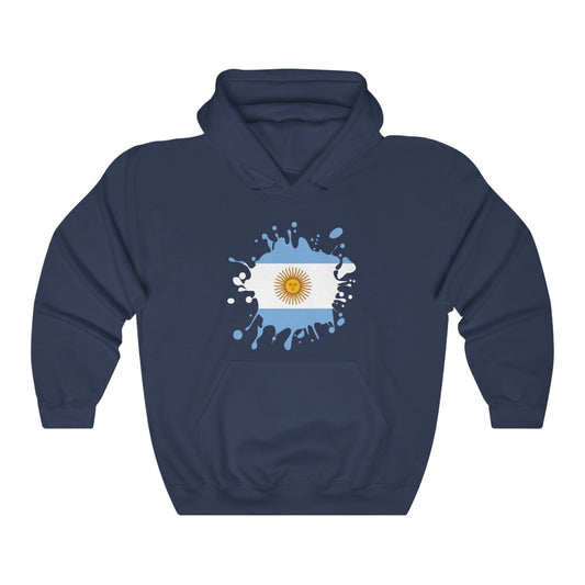 Copy of Argentina Splat Flag Hoodie Sweatshirt - Unisex