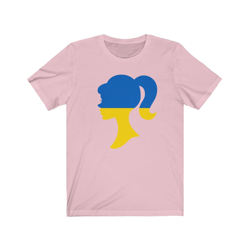 Ukraine Girl Flag Premium Tee - Unisex
