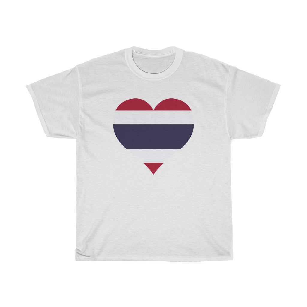 Thailand Heart Flag Standard Tee - Unisex