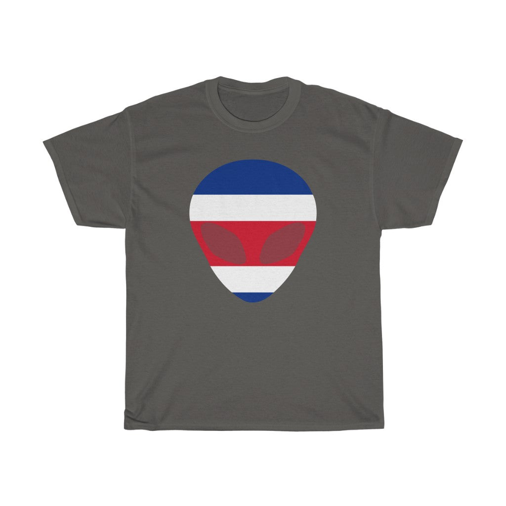 Costa Rica Alien Flag Standard Tee - Unisex