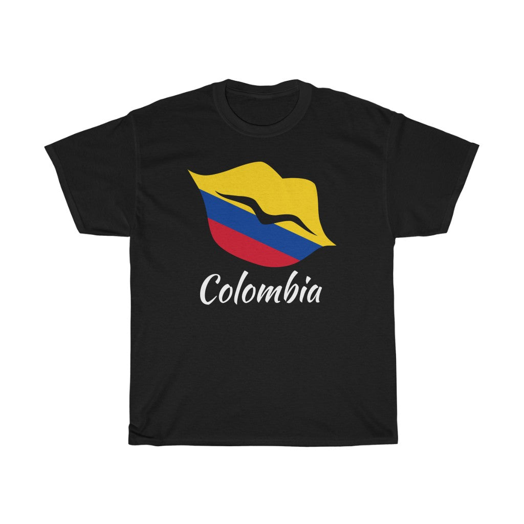 Colombia Lips Flag Standard Tee 2 - Unisex