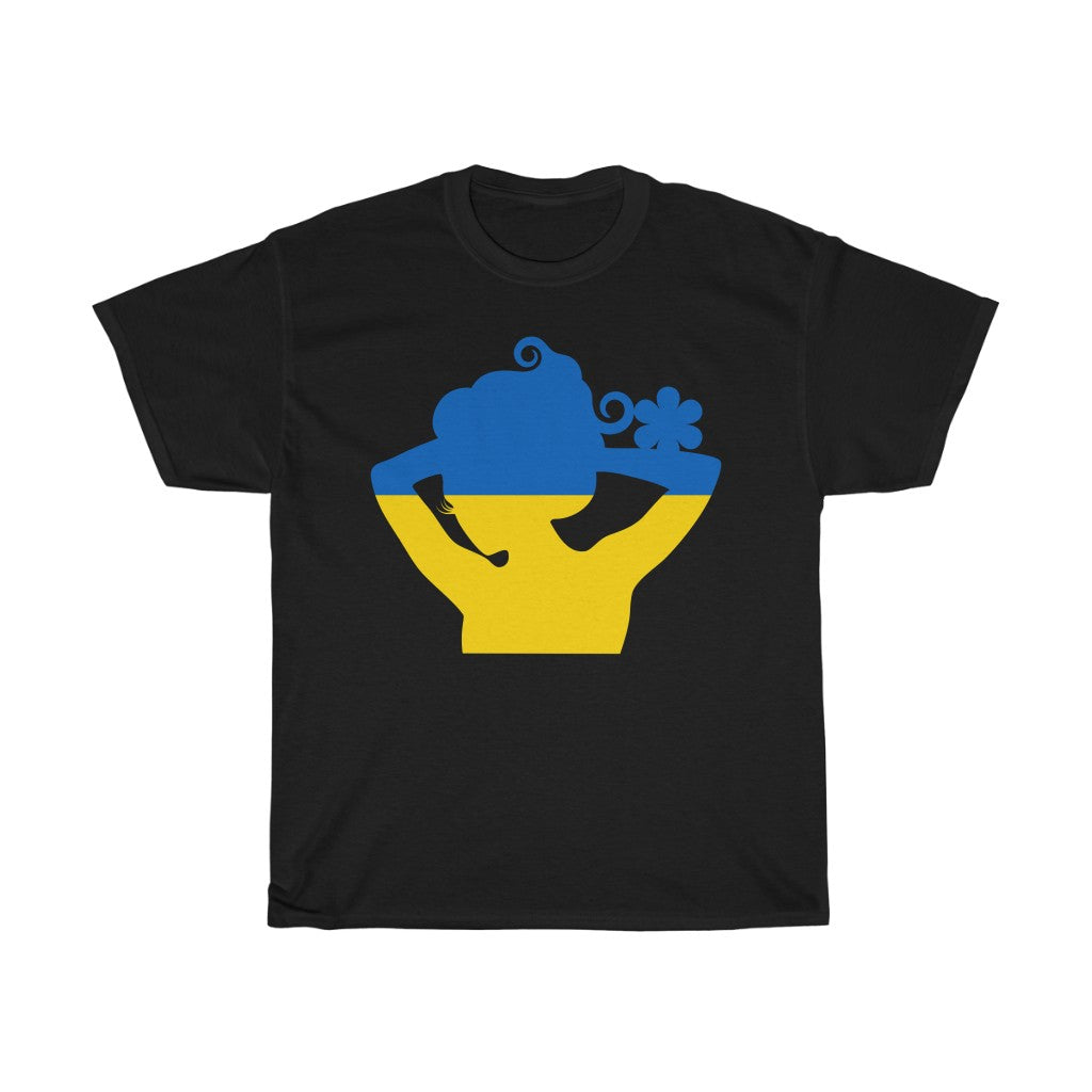 Ukraine Lady Flag Standard Tee - Unisex