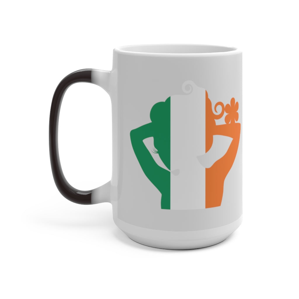 Ireland Lady Color Changing Mug