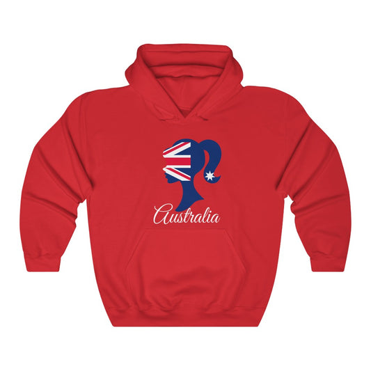 Australia Girl Flag Hoodie Sweatshirt 2 - Unisex