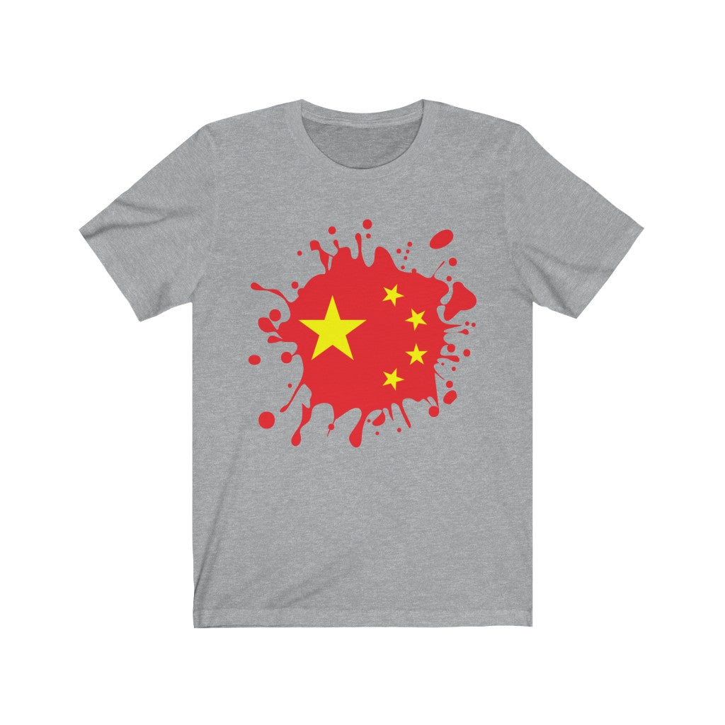 China Splat Flag Premium Tee - Unisex