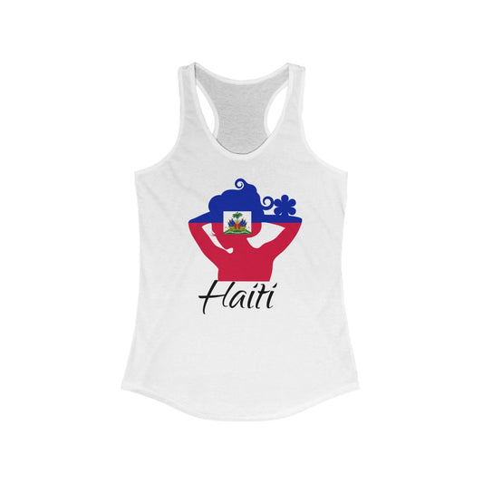 Haiti Lady Flag Tank 1 - Women
