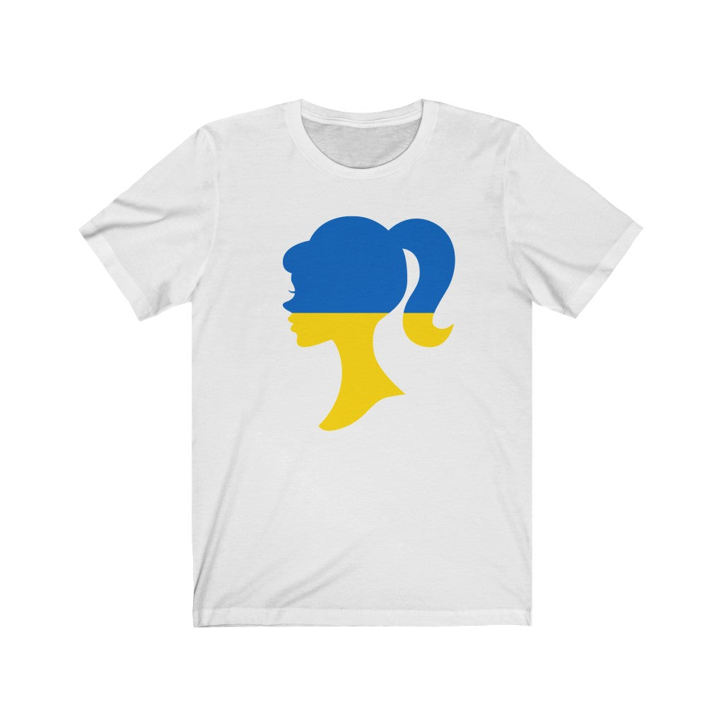 Ukraine Girl Flag Premium Tee - Unisex