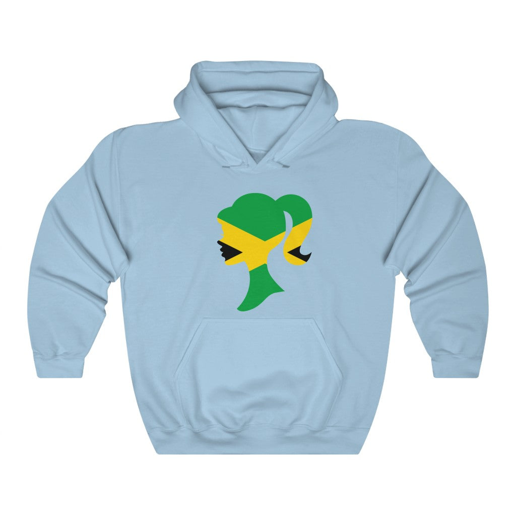 Jamaica Girl Flag Hoodie Sweatshirt - Unisex
