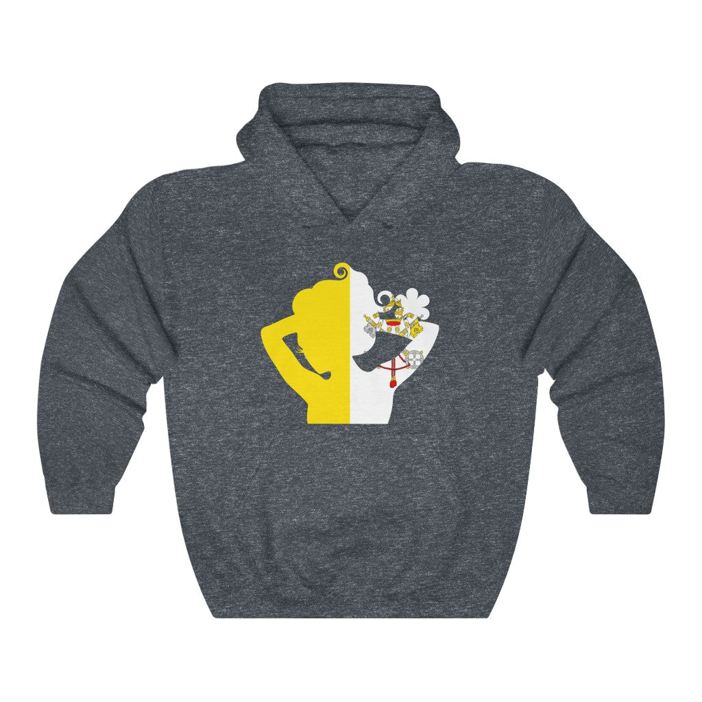 Holy See Lady Flag Hoodie Sweatshirt - Unisex