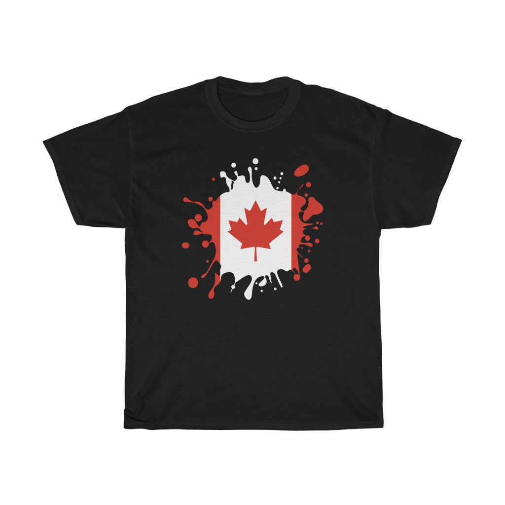 Canada Splat Flag Standard Tee - Unisex
