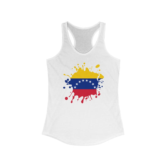 Venezuela Splat Flag Tank - Women