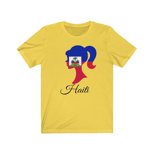 Haiti Girl Flag Premium Tee 1 - Unisex