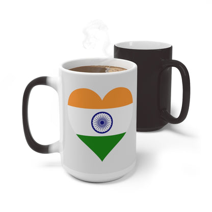 India Heart Color Changing Mug