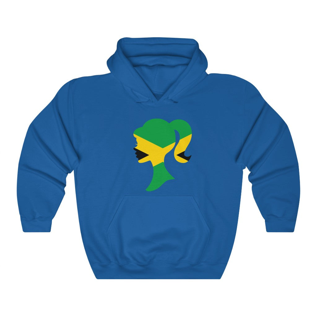 Jamaica Girl Flag Hoodie Sweatshirt - Unisex