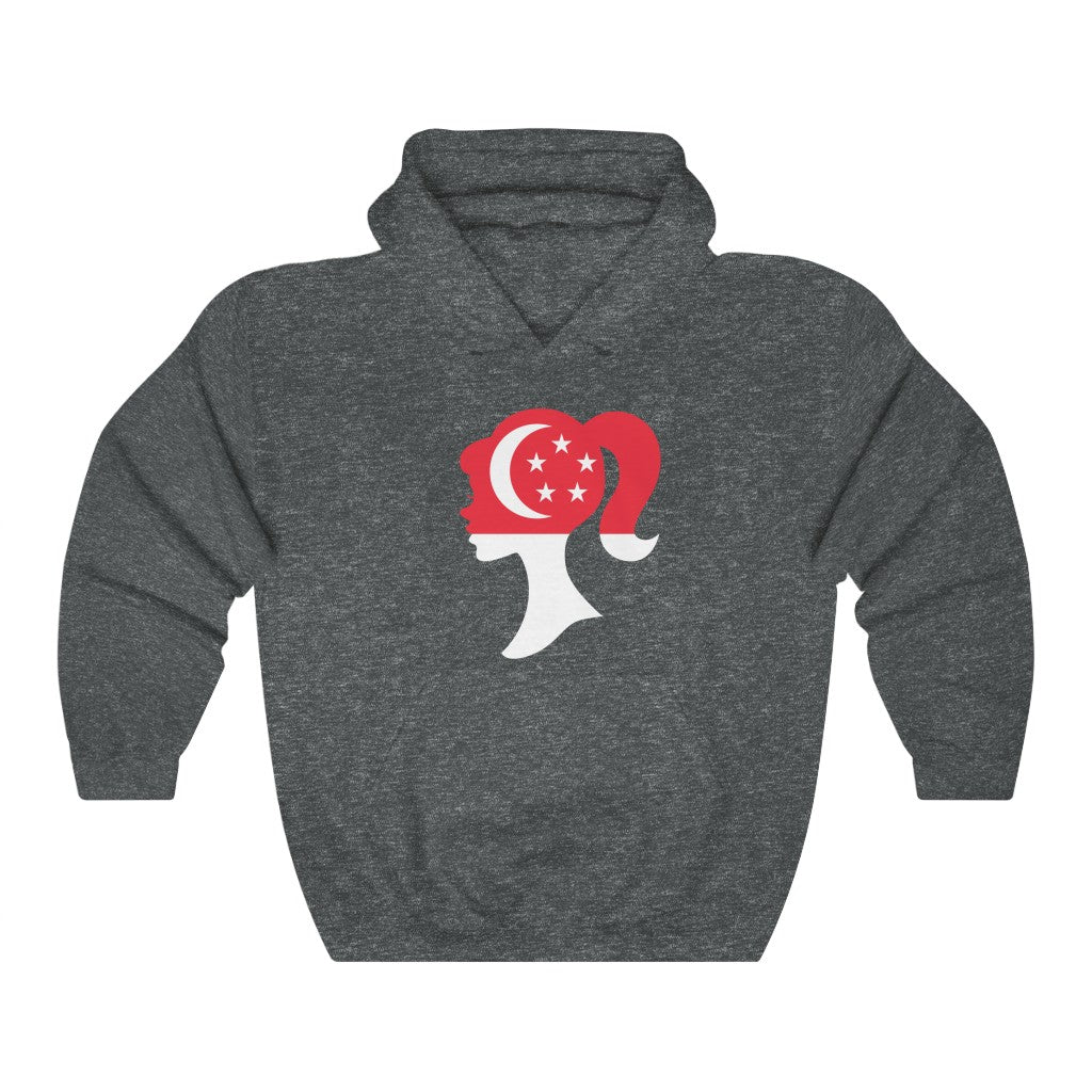 Singapore Girl Flag Hoodie Sweatshirt - Unisex