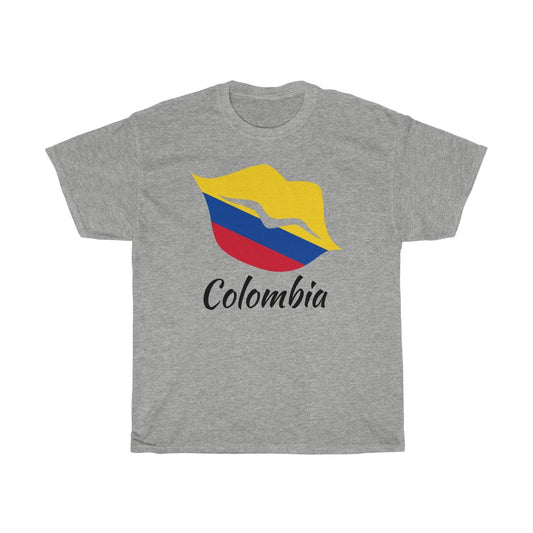 Colombia Lips Flag Standard Tee 1 - Unisex