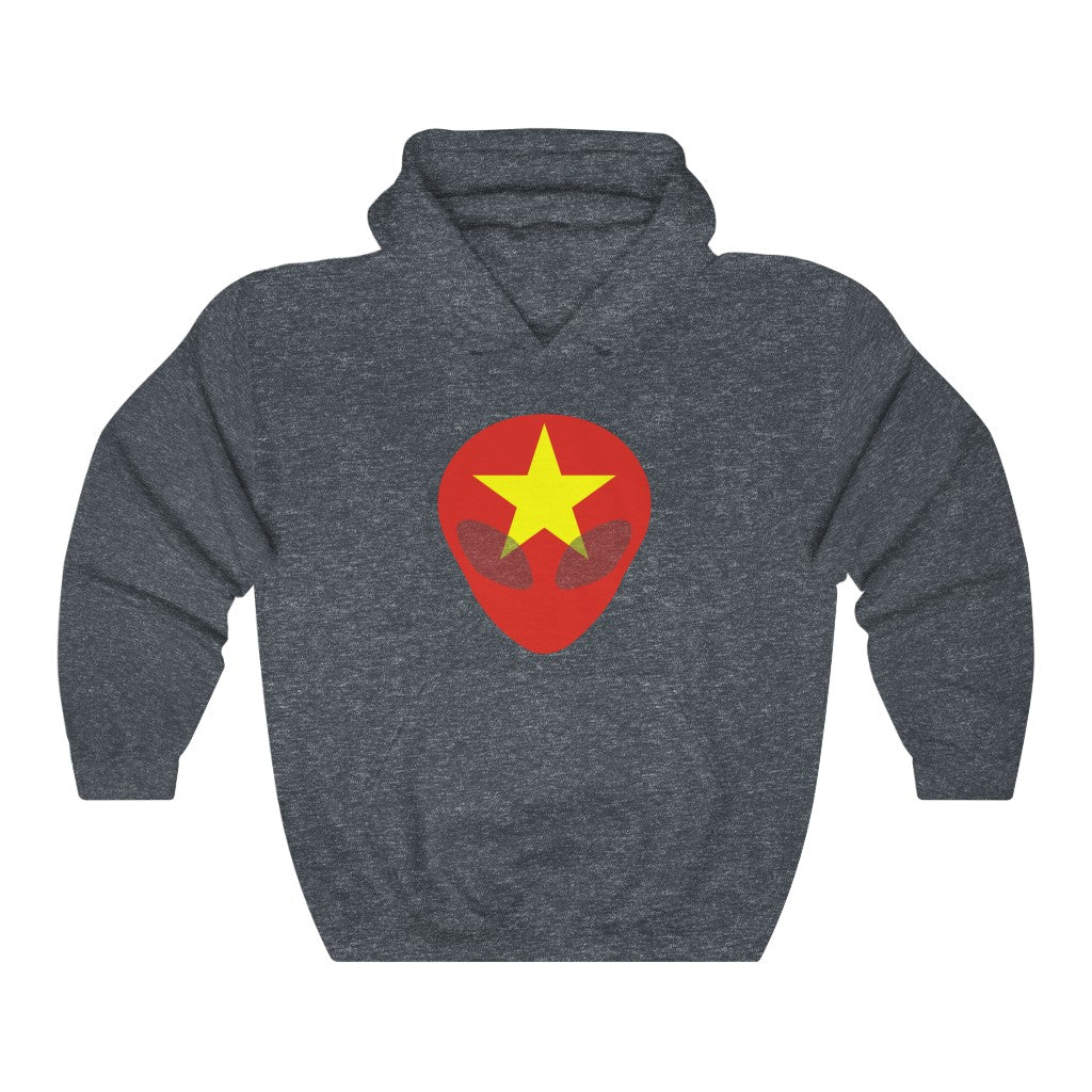 Vietnam Alien Flag Hoodie Sweatshirt - Unisex