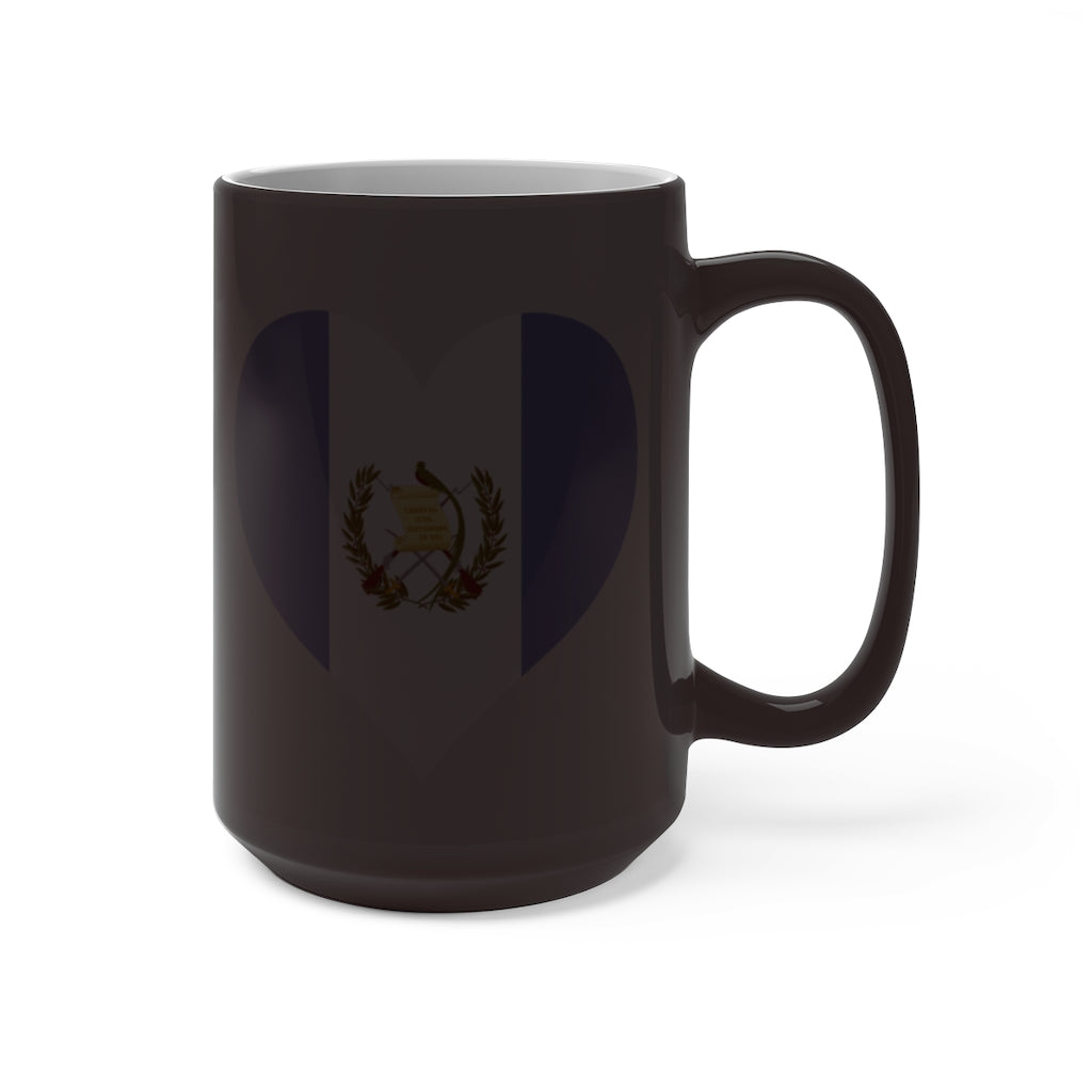 Guatemala Heart Color Changing Mug