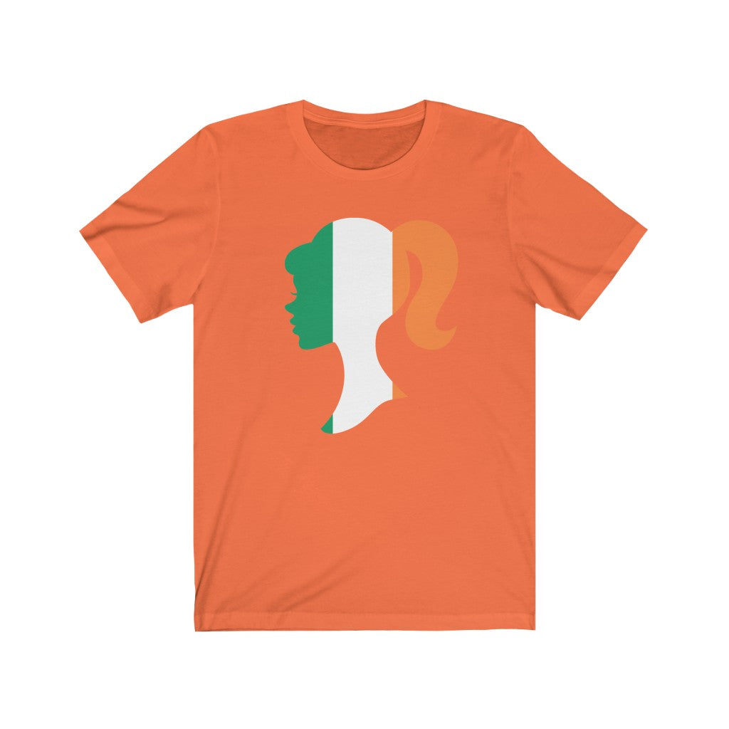 Ireland Girl Flag Premium Tee - Unisex