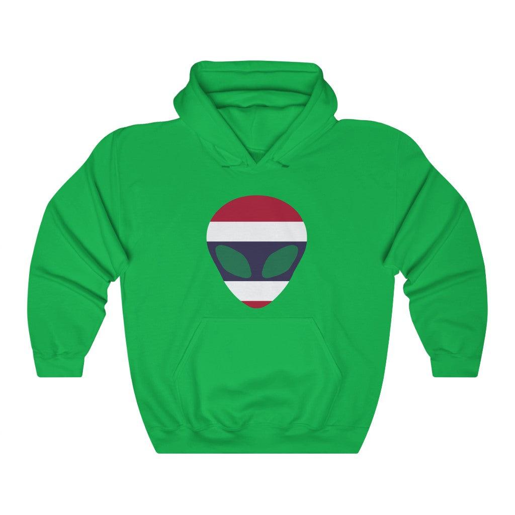 Thailand Alien Flag Hoodie Sweatshirt - Unisex