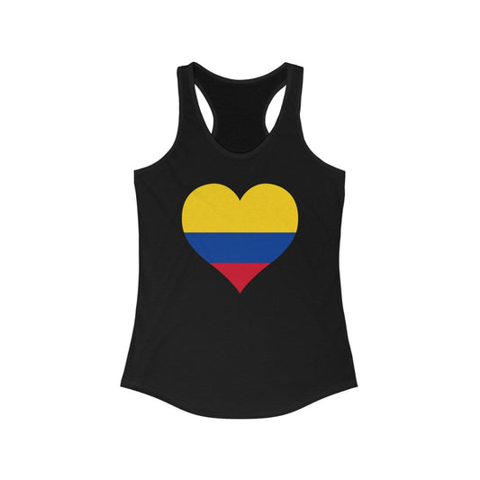 Colombia Heart Flag Tank - Women