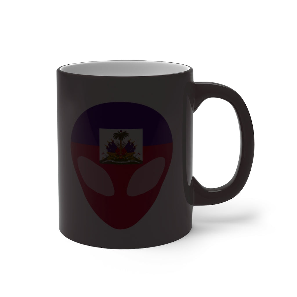 Haiti Alien Color Changing Mug