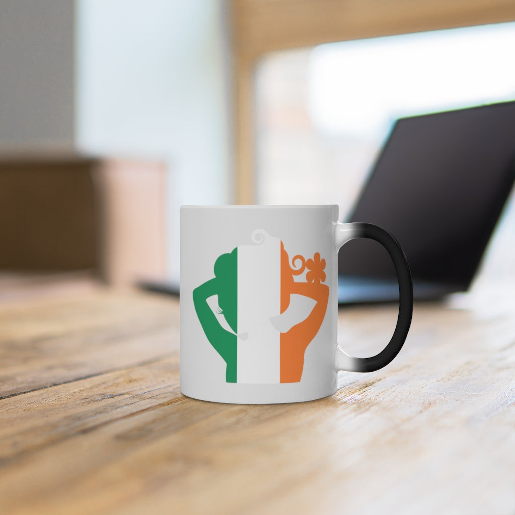 Ireland Lady Color Changing Mug