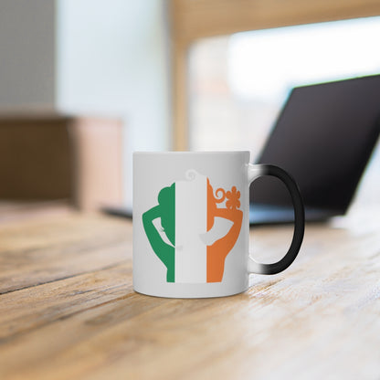 Ireland Lady Color Changing Mug