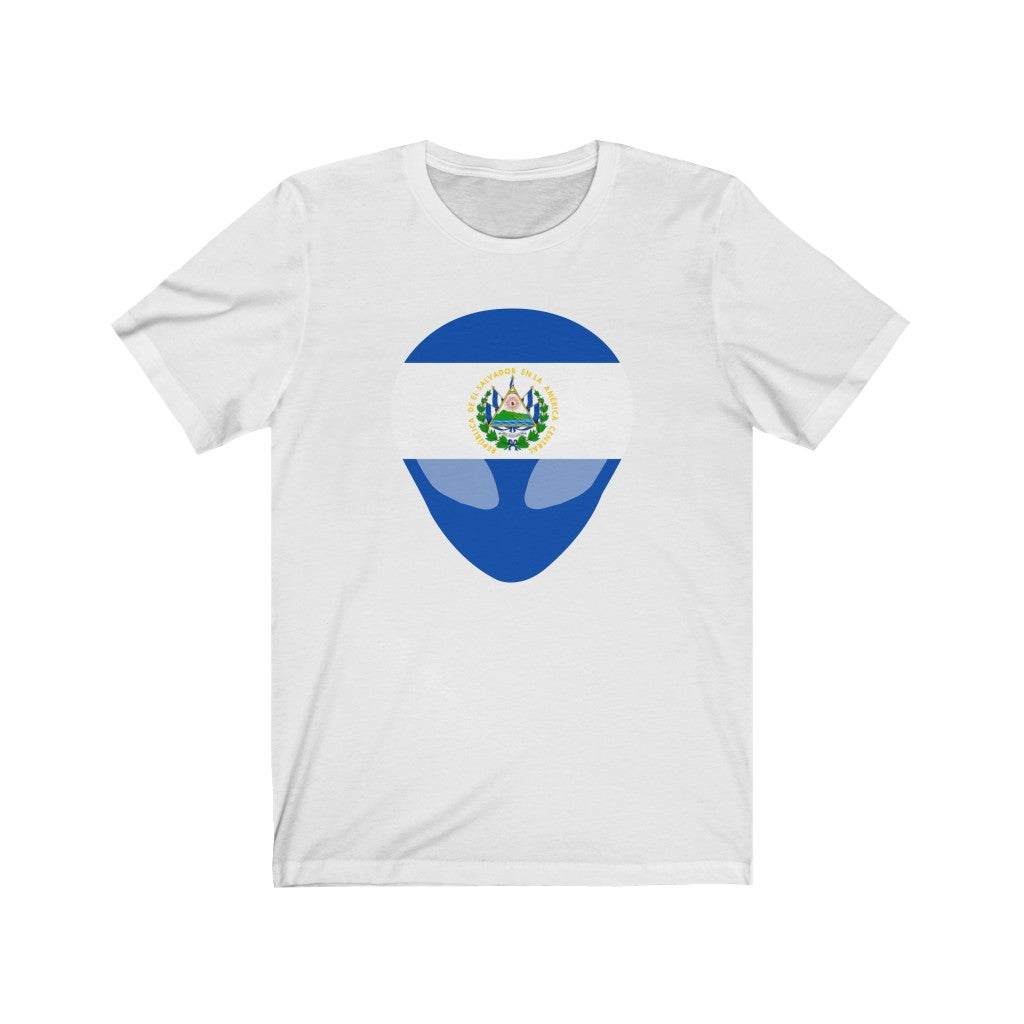 El Salvador Alien Flag Premium Tee - Unisex