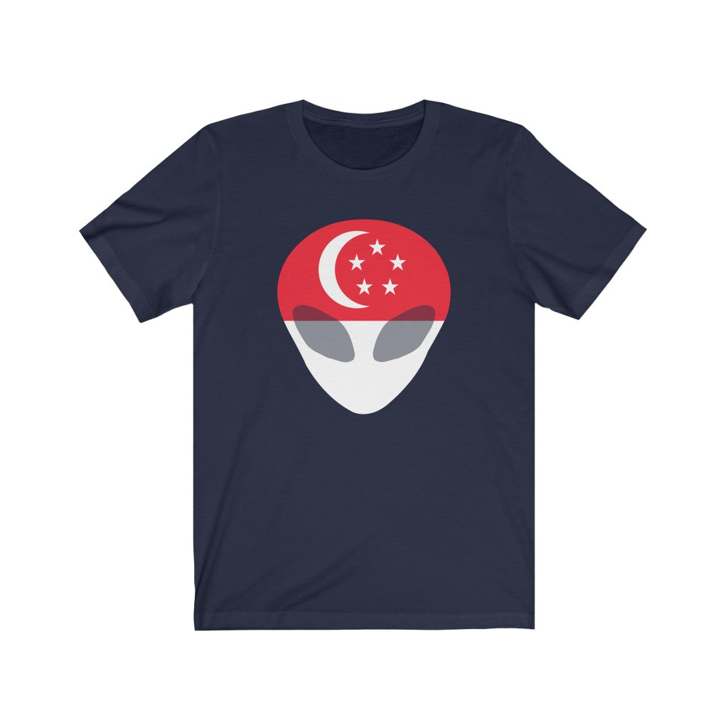 Singapore Alien Flag Premium Tee - Unisex