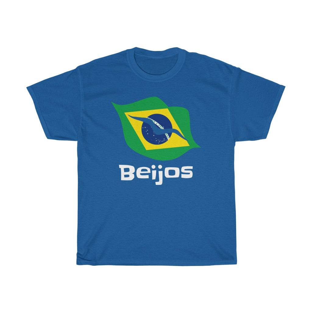 Brazil (Beijos) Lips Flag Standard Tee 2 - Unisex