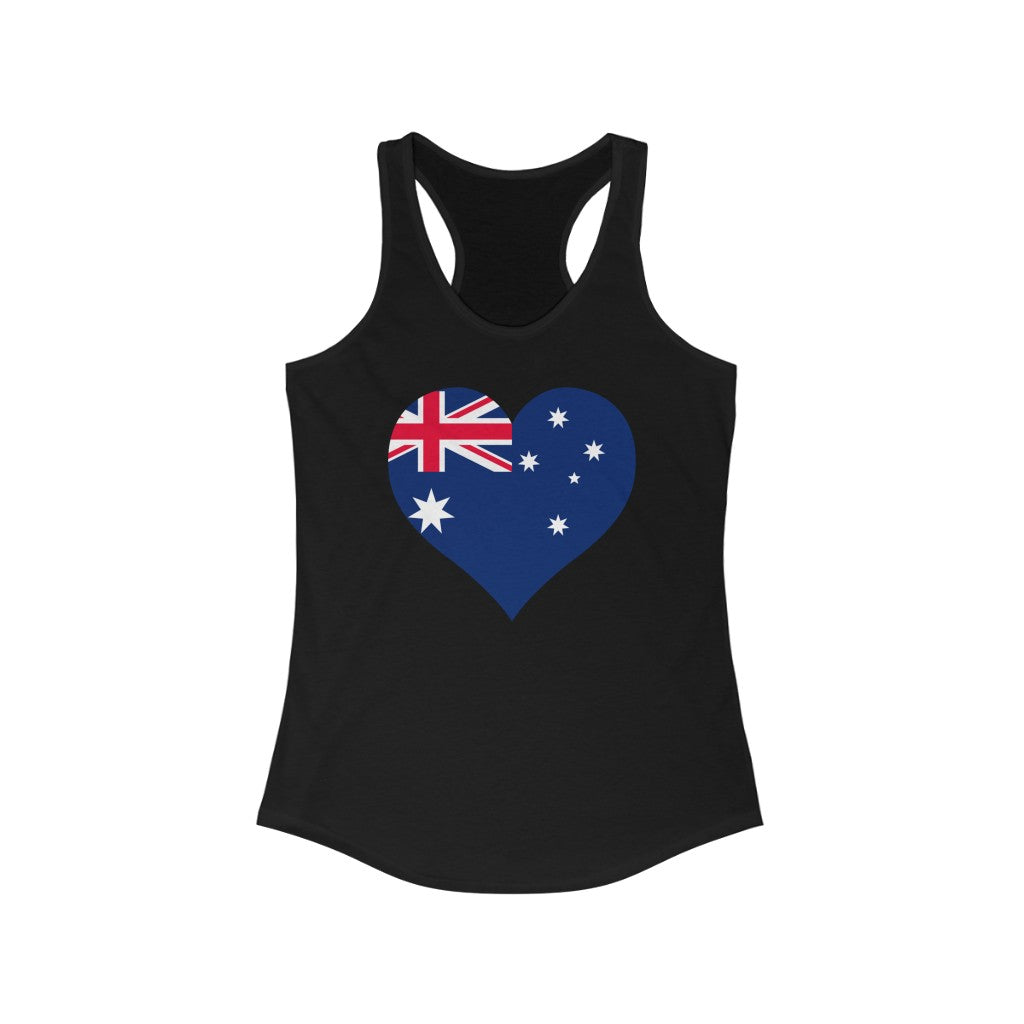 Australia Heart Flag Tank - Women