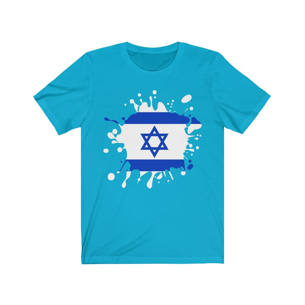 Israel Splat Flag Premium Tee - Unisex