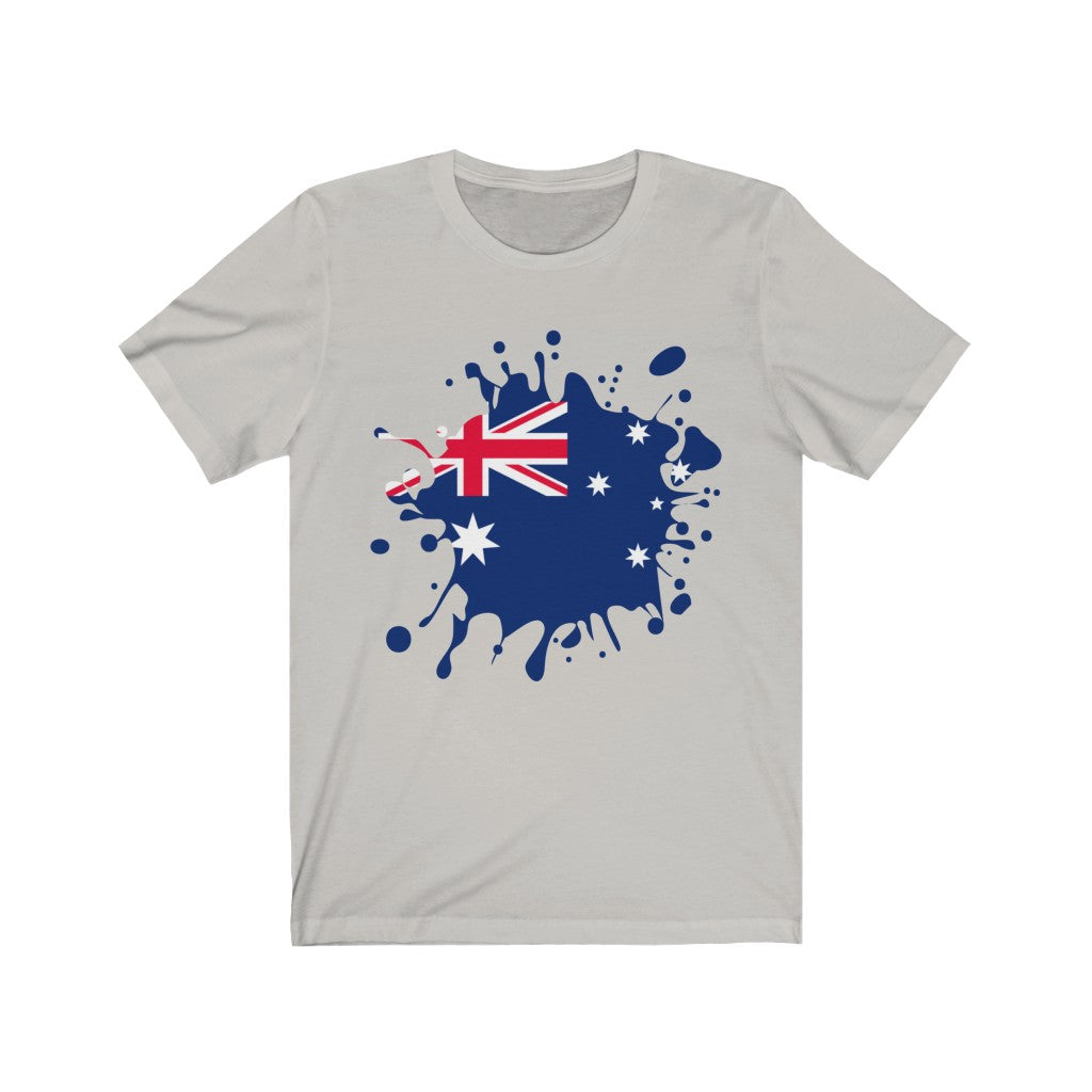 Australia Splat Flag Premium Tee - Unisex