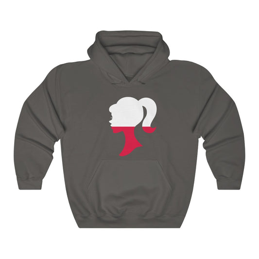 Poland Girl Flag Hoodie Sweatshirt - Unisex