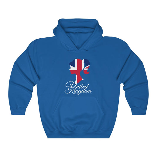 United Kingdom Girl Flag Hoodie Sweatshirt 2 - Unisex