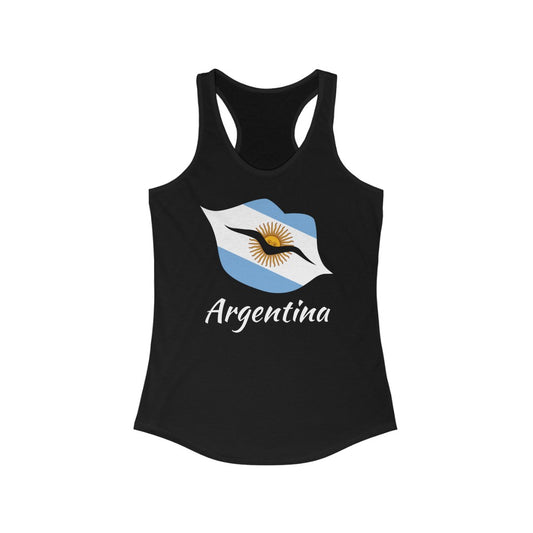 Argentina Lips Flag Tank 2 - Women