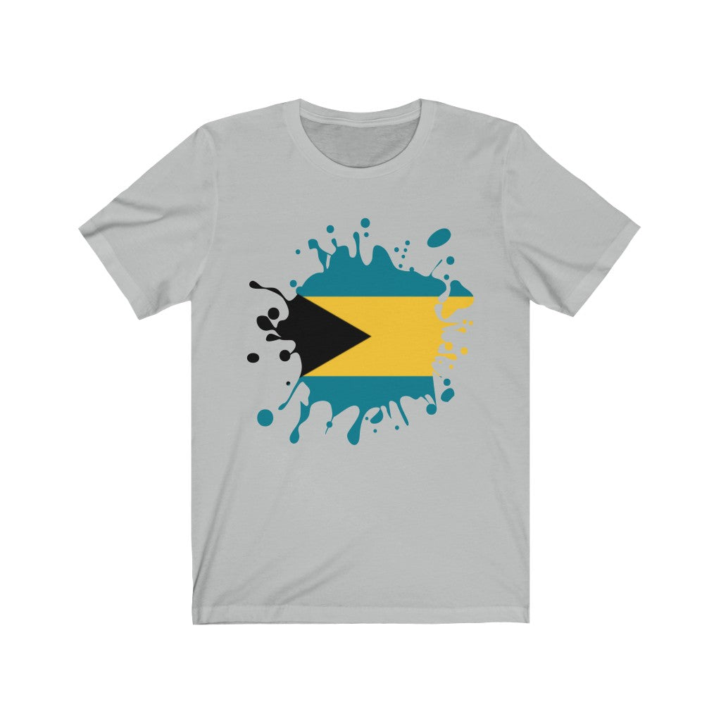 Bahamas Splat Flag Premium Tee - Unisex
