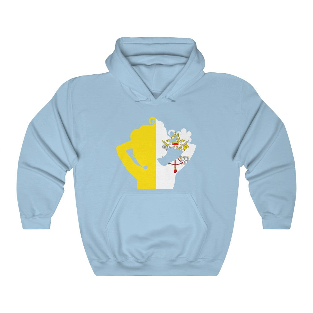 Holy See Lady Flag Hoodie Sweatshirt - Unisex