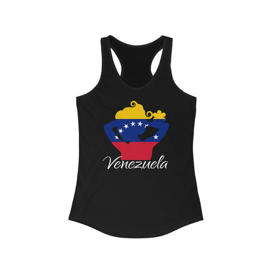 Venezuela Lady Flag Tank 2 - Women