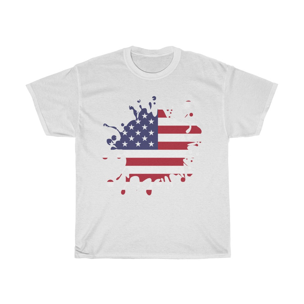 United States of America Splat Flag Standard Tee - Unisex