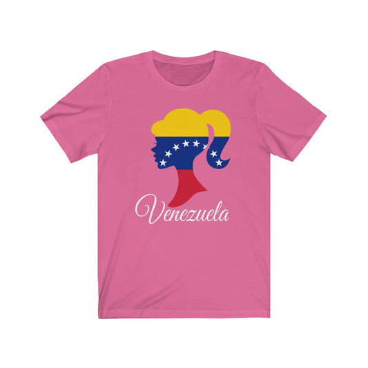 Venezuela Girl Flag Premium Tee 2 - Unisex