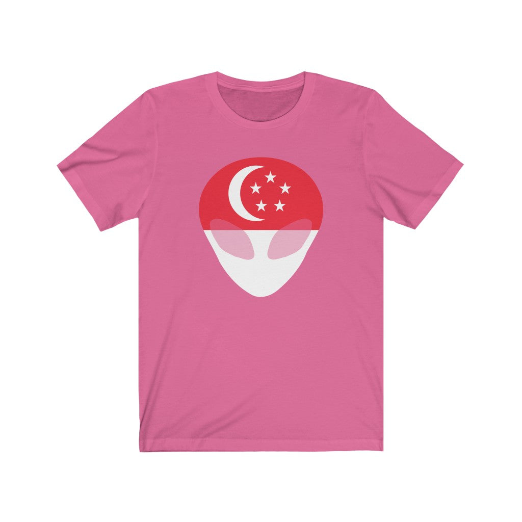 Singapore Alien Flag Premium Tee - Unisex