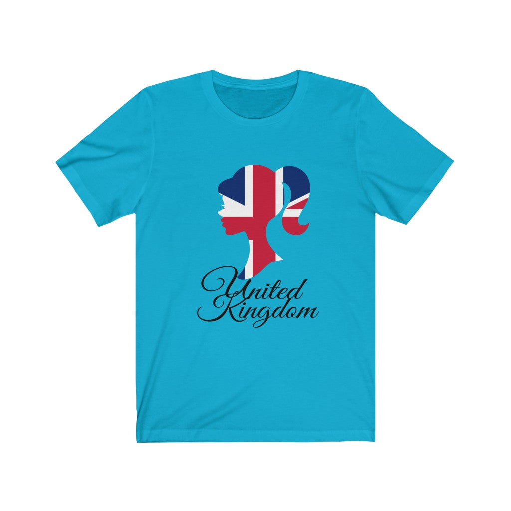 United Kingdom Girl Flag Premium Tee 1 - Unisex
