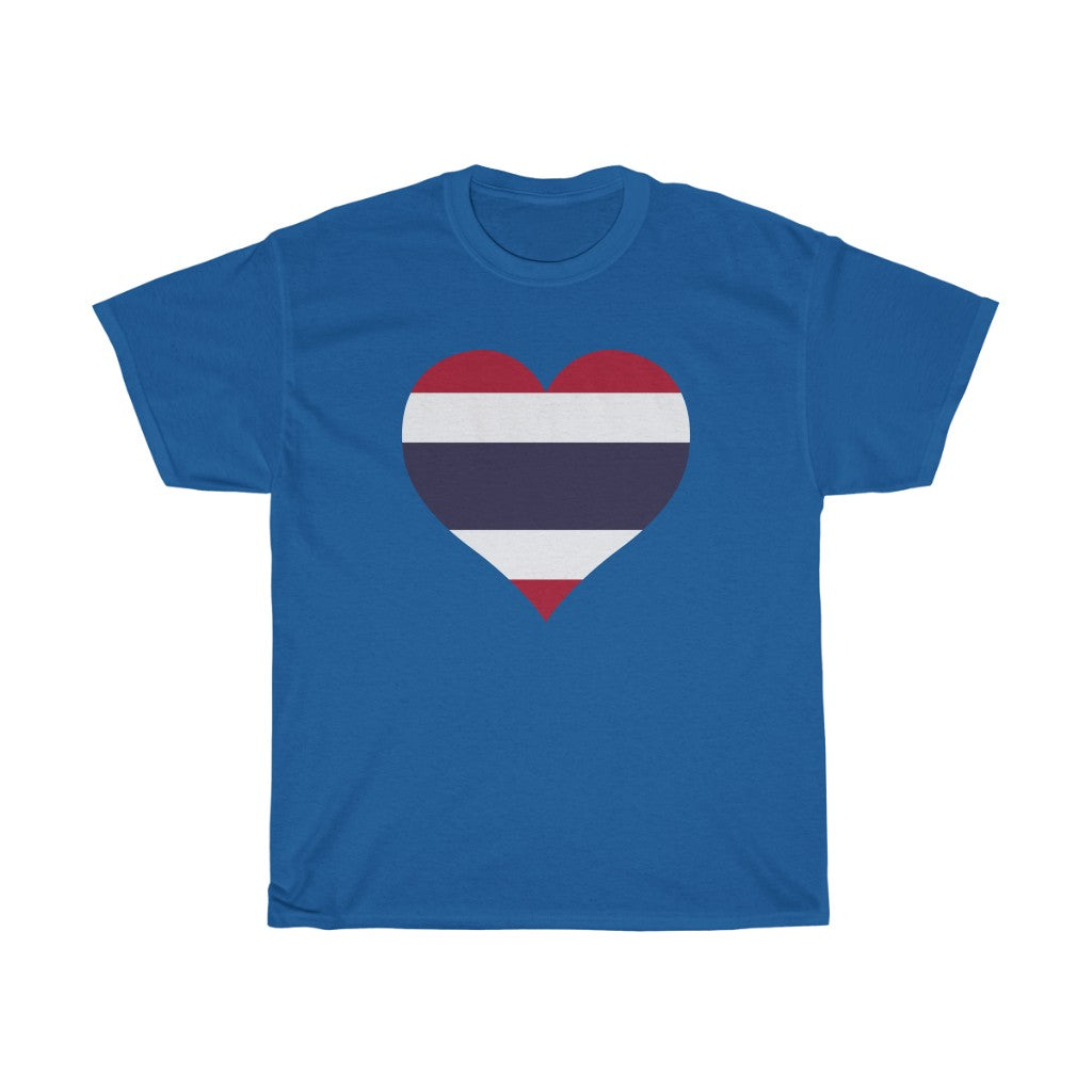 Thailand Heart Flag Standard Tee - Unisex