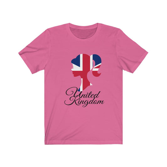 United Kingdom Girl Flag Premium Tee 1 - Unisex